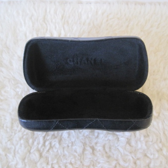Authentic Chanel Quilted Hardshell Eyeglass Case - Picture 4 of 7